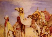 Lewis, John Frederick - The Greeting in the Desert, Egypt